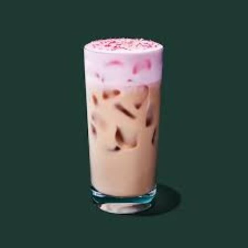 Iced Cherry Chai Latte