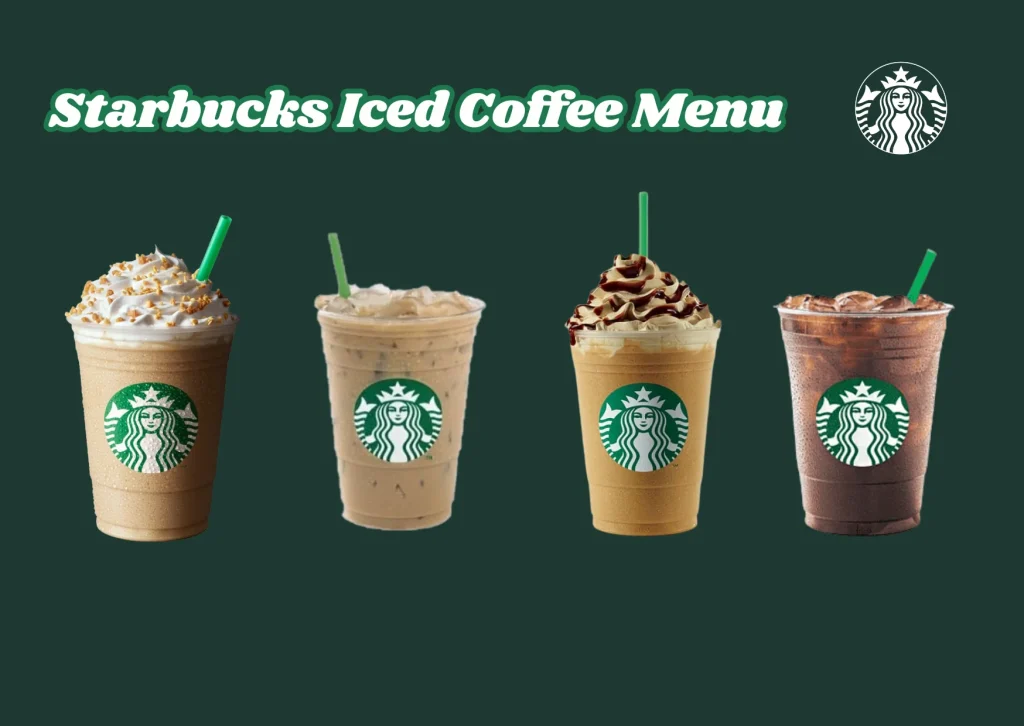 iced coffee menu