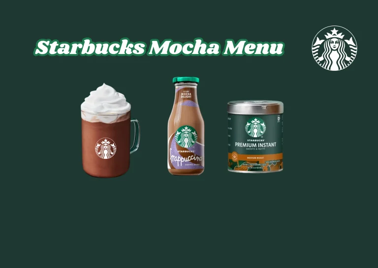 starbucks mocha menu