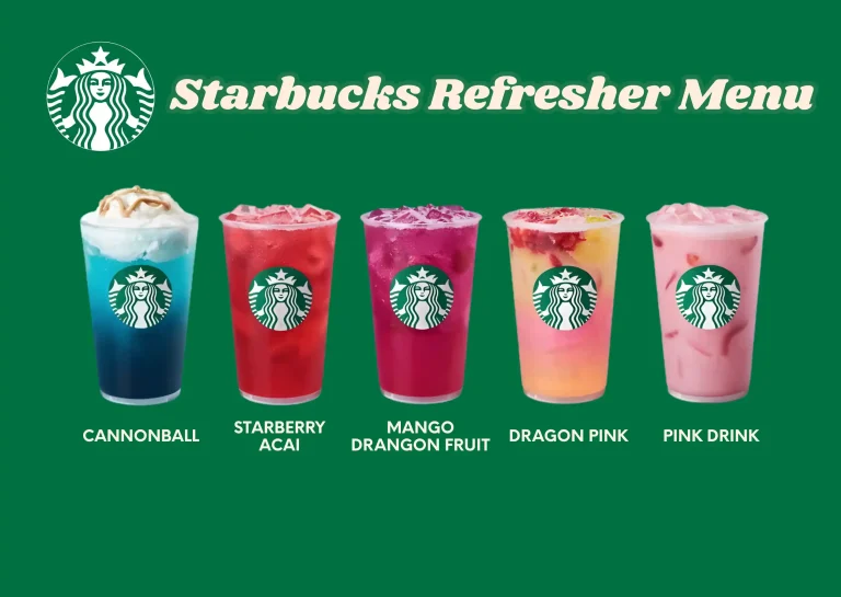 Starbucks refresher menu 2026
