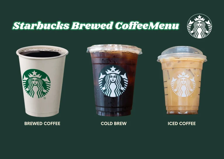 starbucks brewed coffee menu