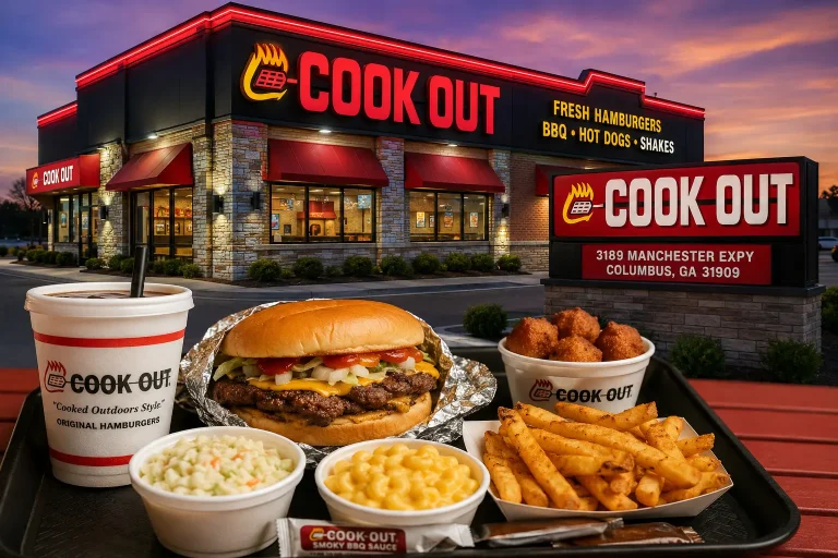Cook Out Columbus Menu